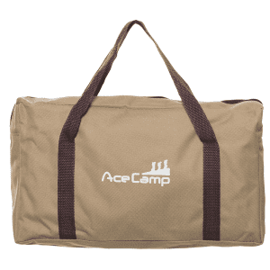 acecamp charcoal opvouwbare barbecue grill rvs 4