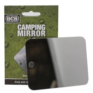 BCB Campingspiegel RVS