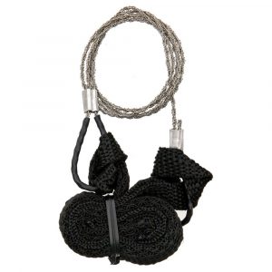 BCB Commando draadzaag rvs met polsbandjes