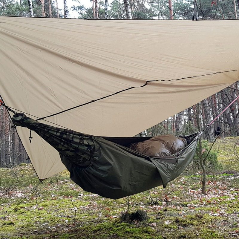 bushmen-thermo-deken-poncho-olive-4 bushmen thermo deken poncho olive 4