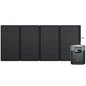 EcoFlow DELTA 2 Max + 400W opvouwbaar zonnepaneel