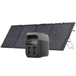 EcoFlow DELTA 3 + 220W opvouwbaar zonnepaneel