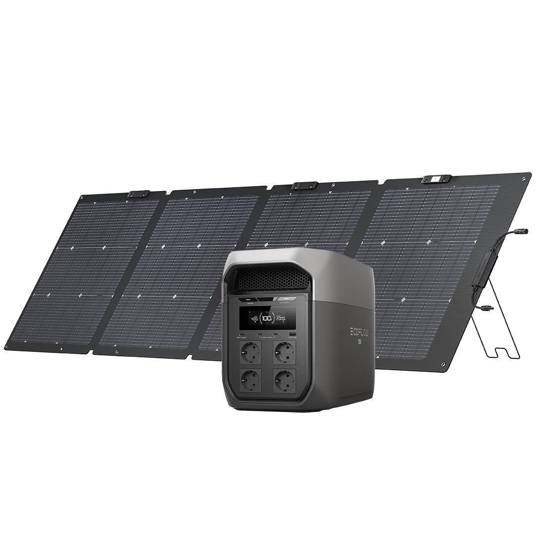 EcoFlow DELTA 3 Max + 220W opvouwbaar zonnepaneel