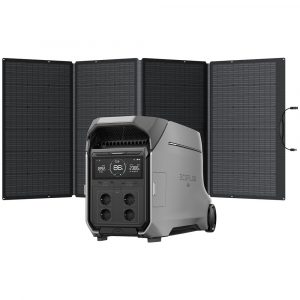 EcoFlow DELTA Pro 3 + 400W opvouwbaar zonnepaneel