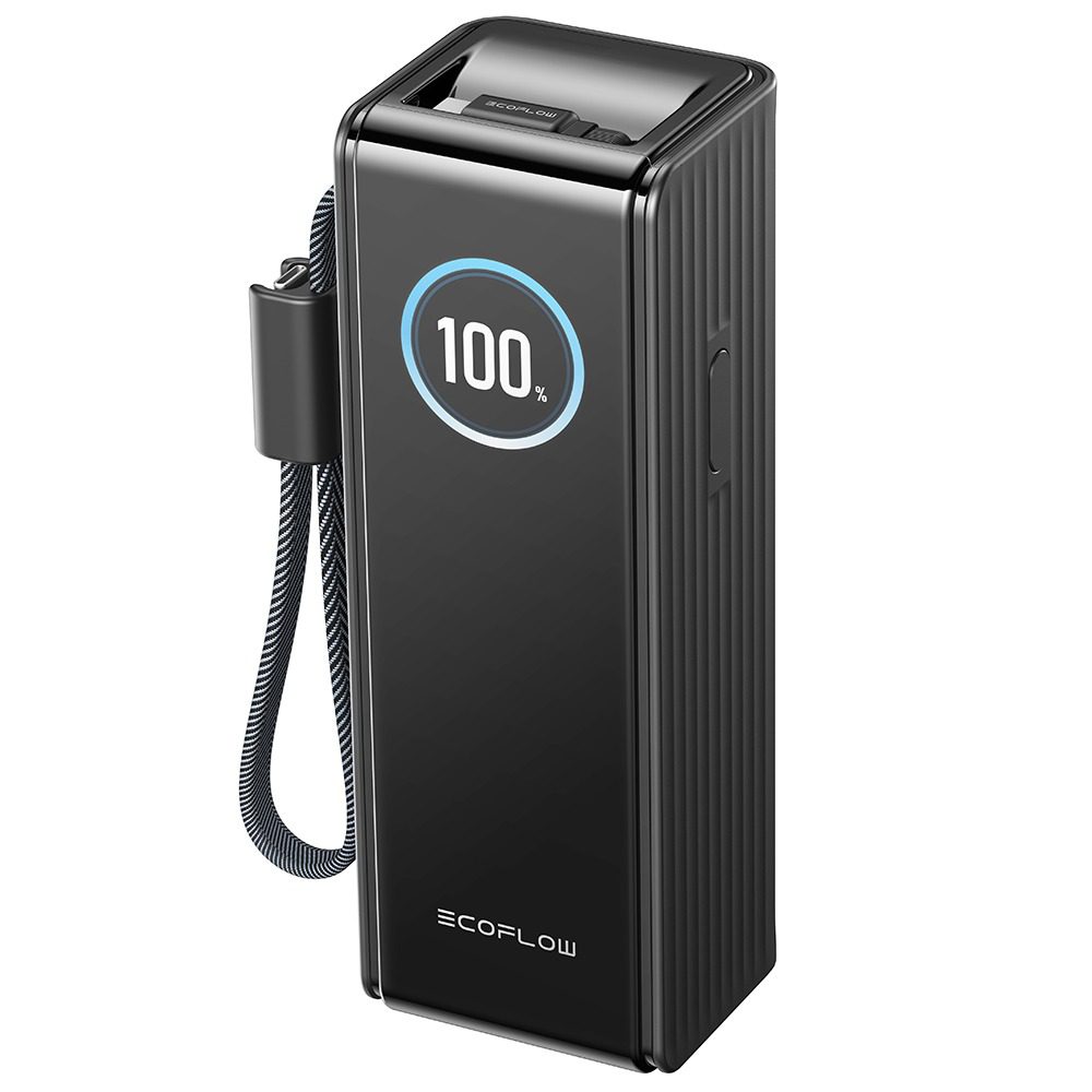 ecoflow-rapid-powerbank-25-000-mah-met-ingebouwde-kabel-zwart ecoflow rapid powerbank 25 000 mah met ingebouwde kabel zwart