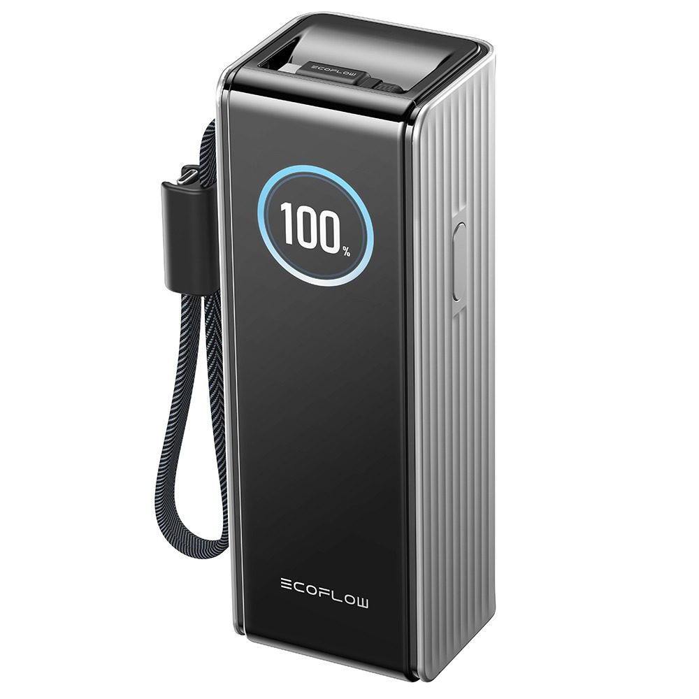EcoFlow RAPID powerbank 25.000 mAh met ingebouwde kabel