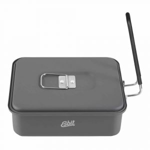 esbit solid fuel kookset met 11l aluminium pan en brander 3