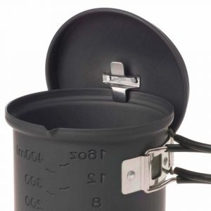 esbit solid fuel kookset met 585ml pan en brandertje 5