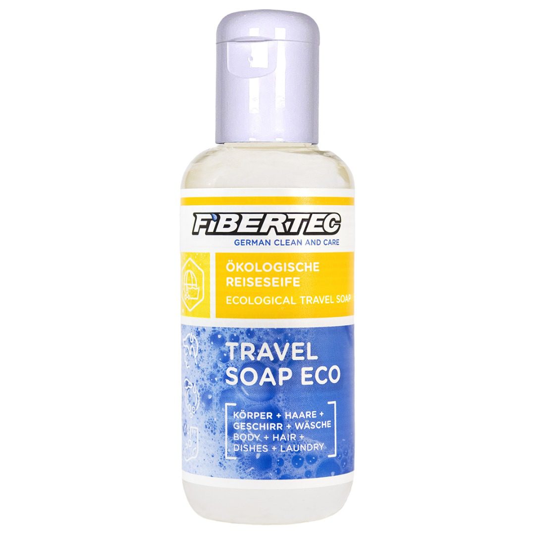 Fibertec Travel Soap Eco biologisch afbreekbare reiszeep 100 ml