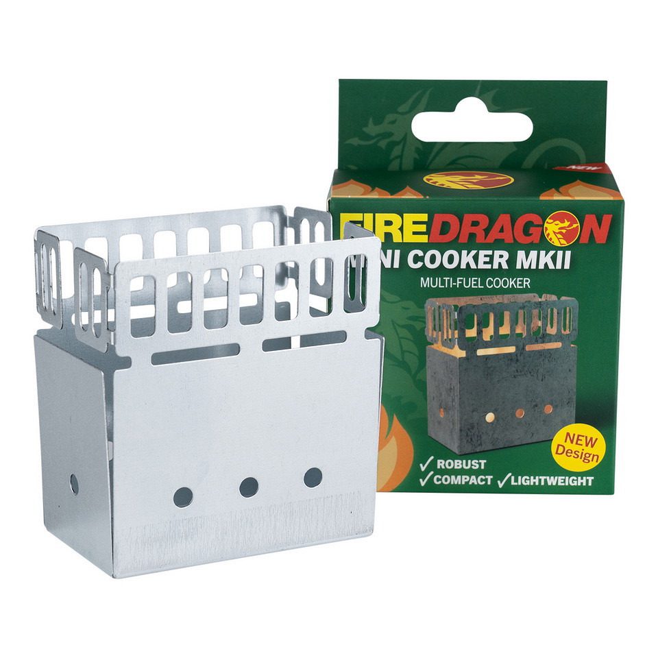 FireDragon Mini Cooker MKII lichtgewicht brandertje XL