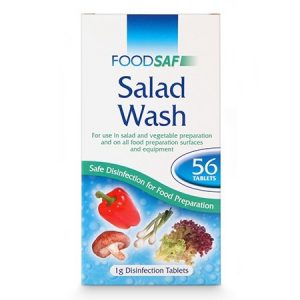 Foodsaf Salad Wash desinfectietabletten voor groente en fruit