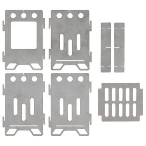 Fox Outdoor Hobo Stove kooksetje RVS 4 fox outdoor hobo stove kooksetje rvs 2