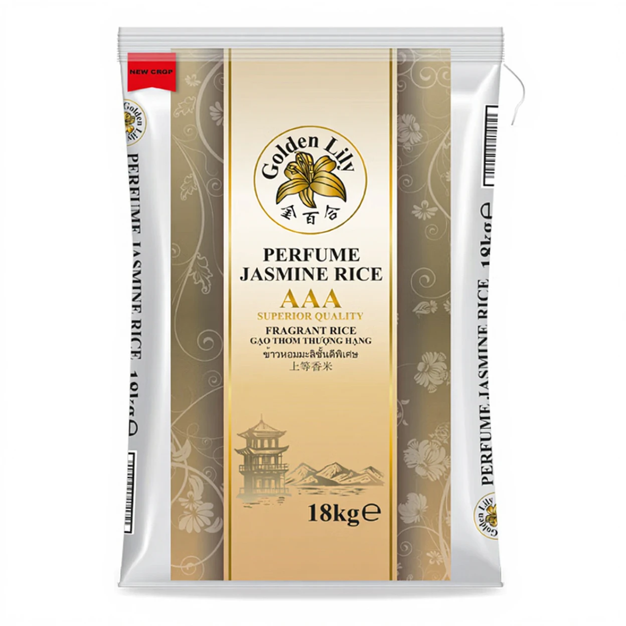 Golden Lily - Parfum Jasmijn Geurende Rijst - per zak 18kg