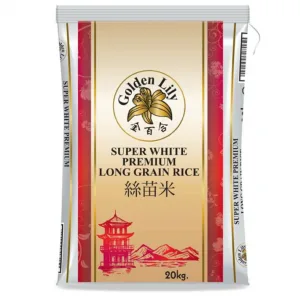 Golden Lily - Premium Super Witte Langkorrelrijst - per zak 20kg