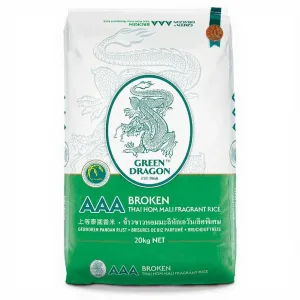 Green Dragon - Thaise Geurige Gebroken Jasmijn Rijst - per zak 20kg