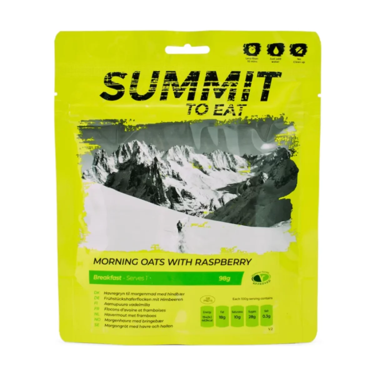 Havermout met framboos - Summit To Eat