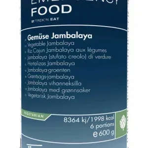 Katadyn Noodrantsoen Amerikaanse Vegetarische Rijsttafel