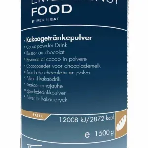 Katadyn Noodrantsoen Cacaopoeder voor Chocolademelk