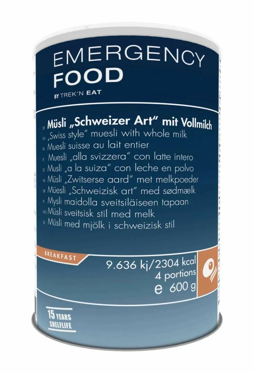 Katadyn Noodrantsoen Muesli met Melk