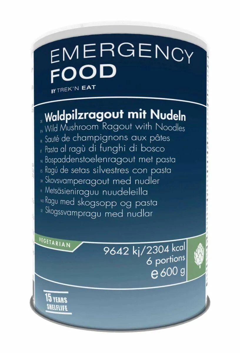 Katadyn Noodrantsoen Paddenstoelen Ragout