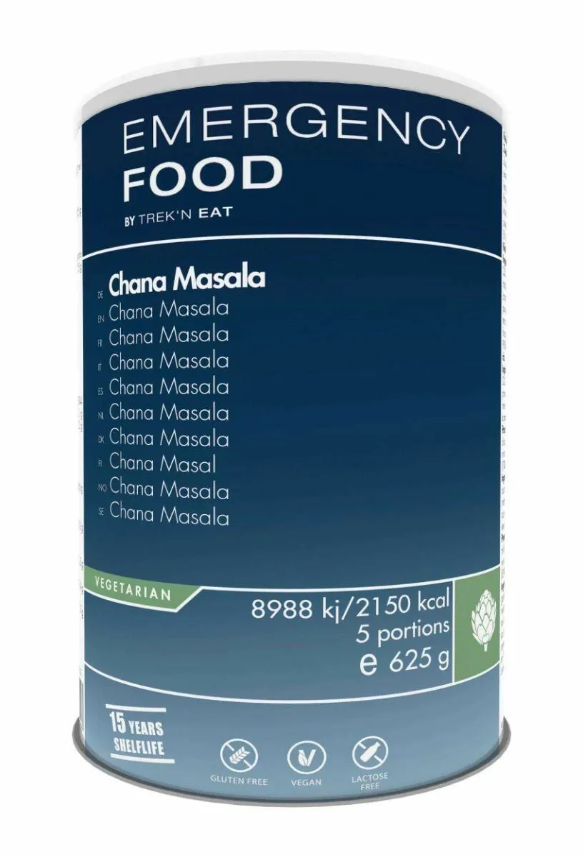 Katadyn Noodrantsoen Vega Masala Kikkererwten