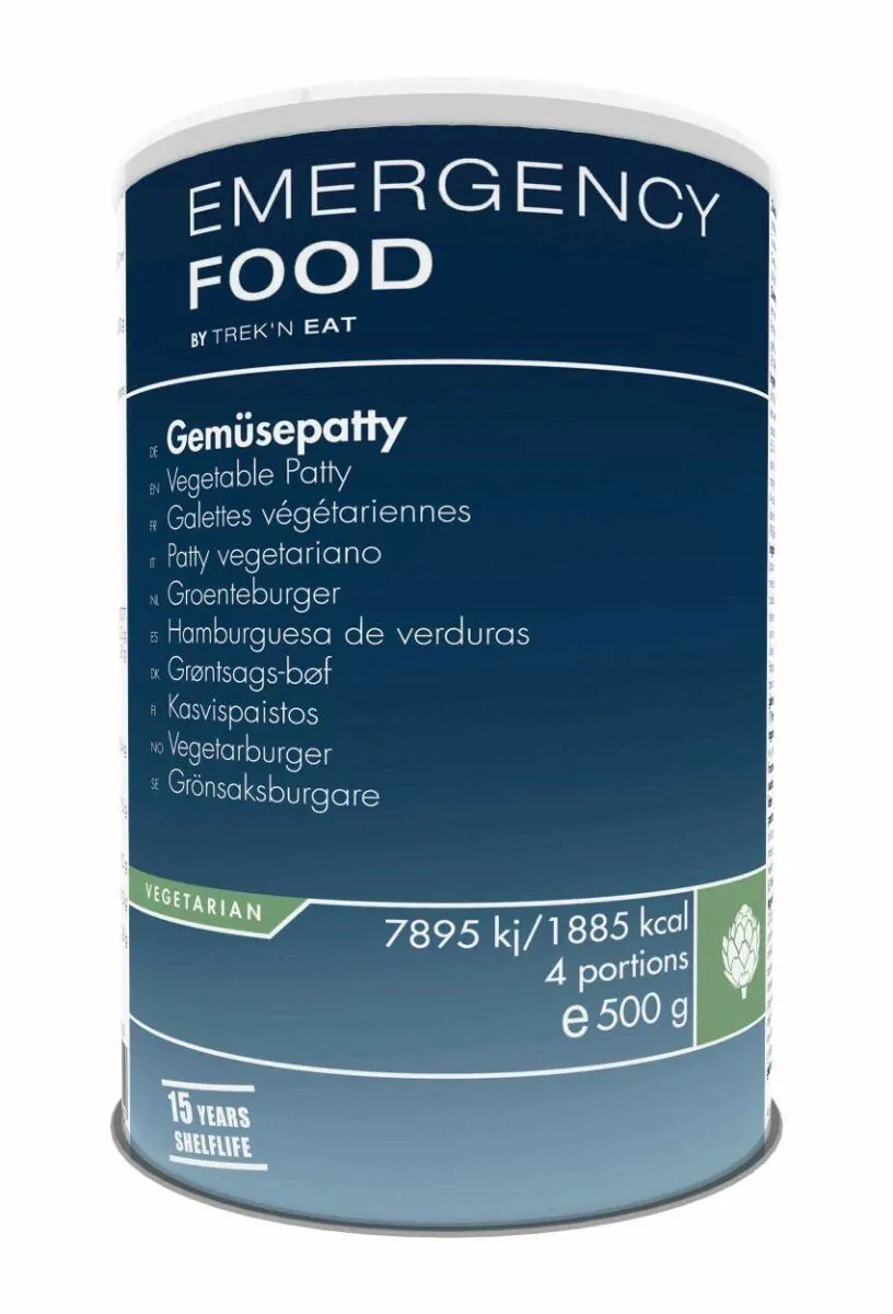 Katadyn Noodrantsoen Vegetarische Hamburger