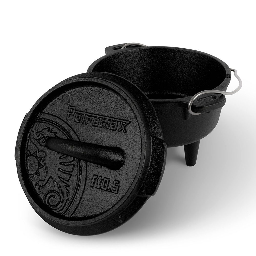 Petromax Dutch Oven gietijzeren pan - met pootjes