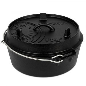 Petromax Dutch Oven gietijzeren pan - zonder pootjes 4 petromax dutch oven gietijzeren pan zonder pootjes 4