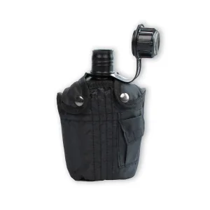 Veldfles zwart met hoes 3 veldfles zwart met hoes 3