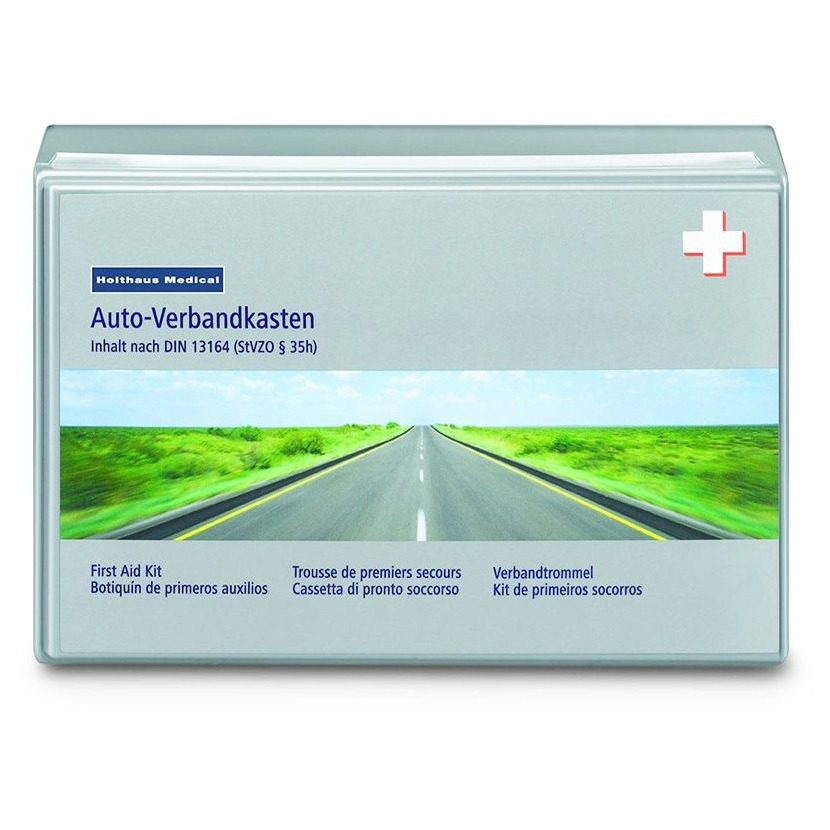 Verbanddoos EHBO Auto - Inhoud voldoet aan DIN-13164