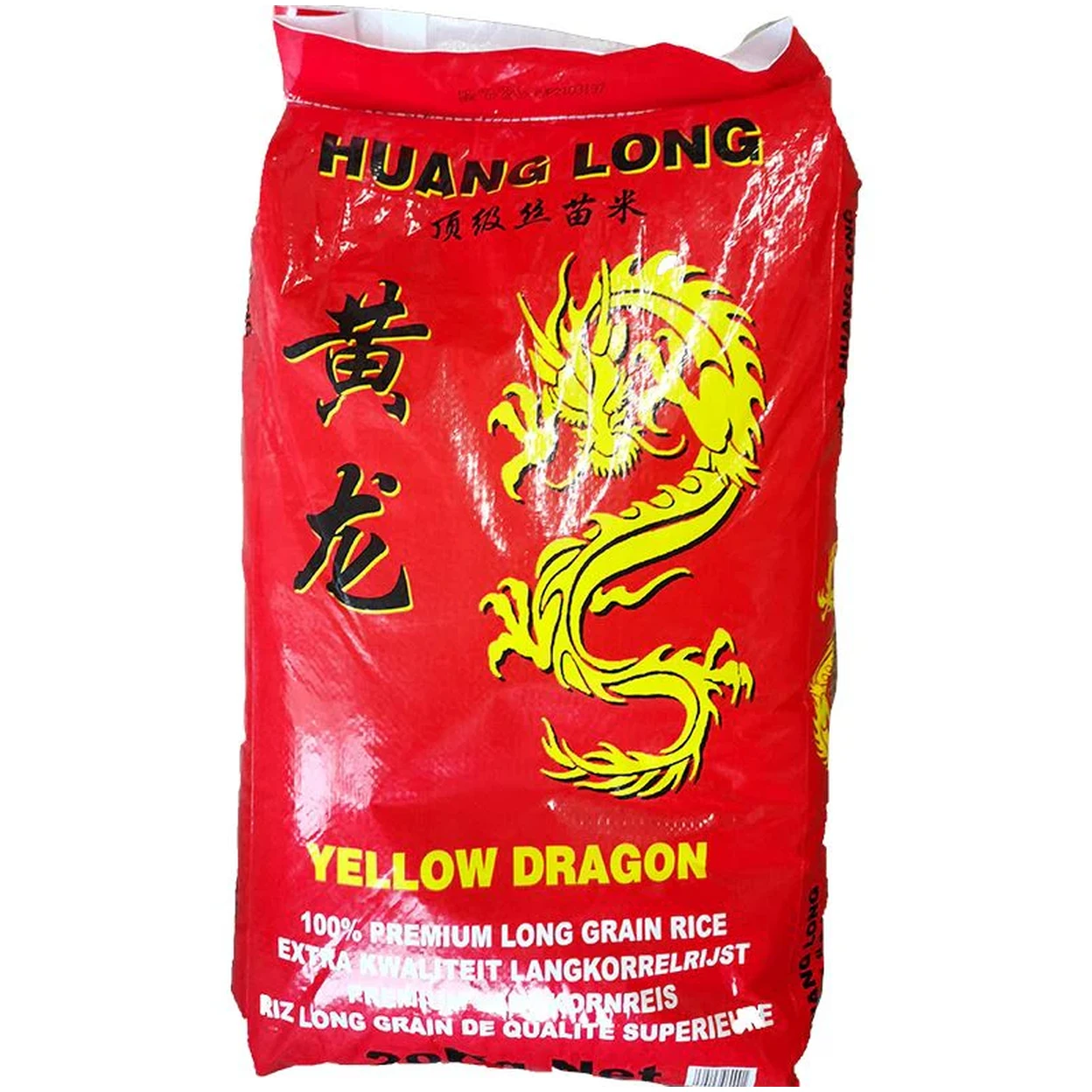 Yellow Dragon - Zalmkleurige Langkorrelrijst - per zak 20kg