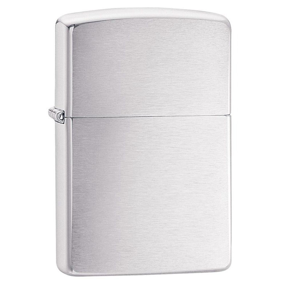 Zippo Brushed Chrome benzine aansteker