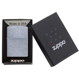 Zippo Street Chrome benzine aansteker 4 zippo street chrome benzine aansteker 4